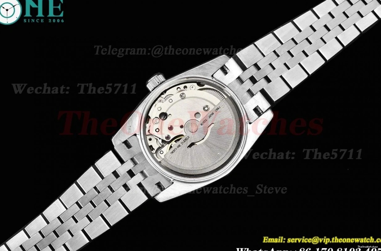 SS Flower 278274 31mm SS Dial Datejust Blue MY8215 GDF 0205